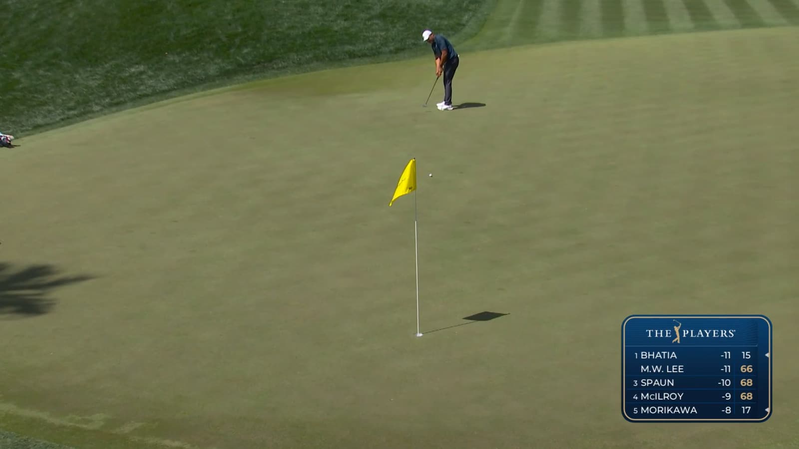 Jhonattan Vegas buries 47-footer for birdie at THE PLAYERS