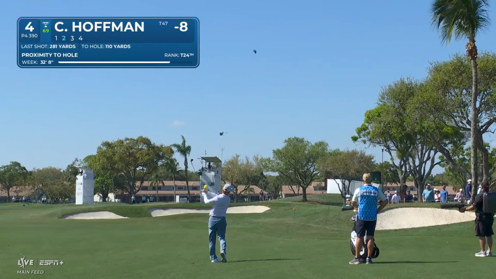 Charley Hoffman sticks wedge to 8 feet and birdies at Cognizant Classic