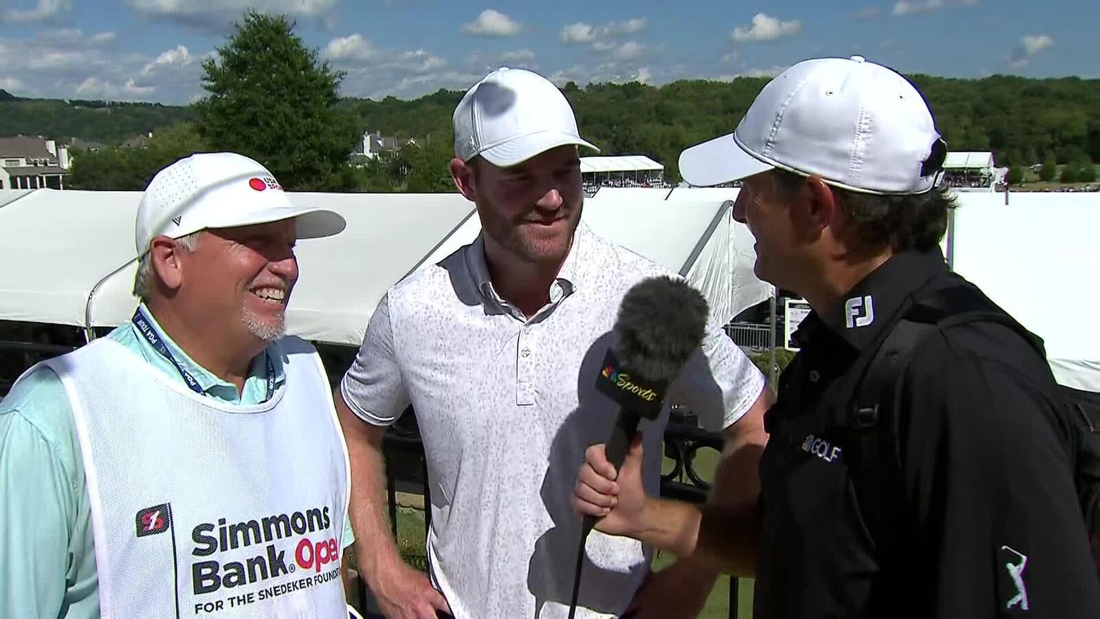 Grayson Murray’s interview after winning the Simmons Bank Open