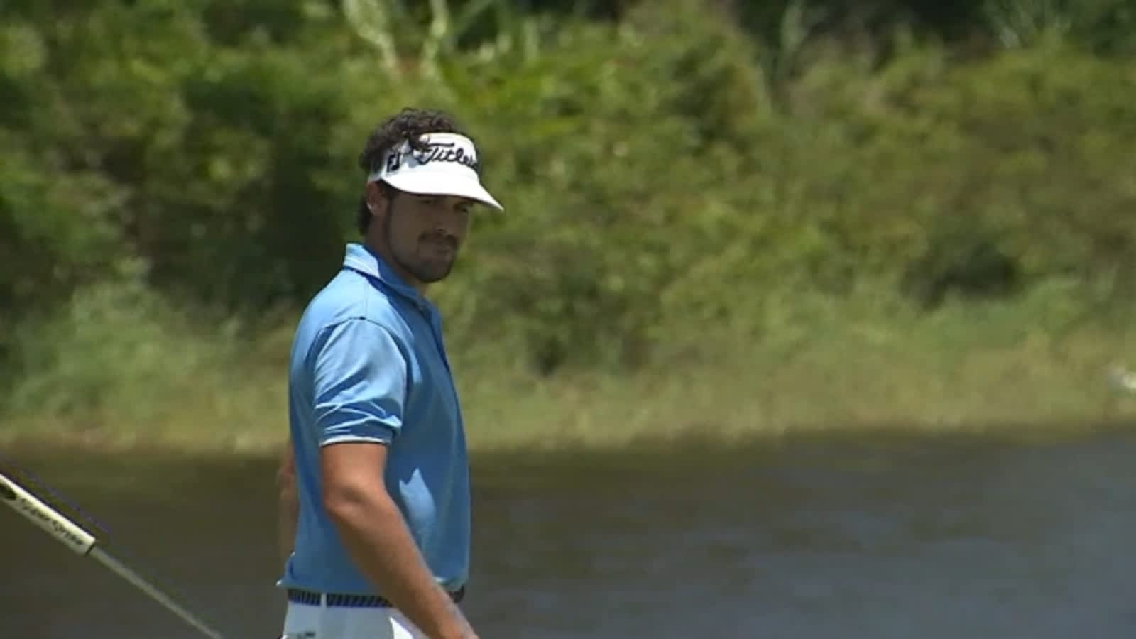 Samuel Del Val rolls in a birdie bomb on No. 7 the Honduras Open