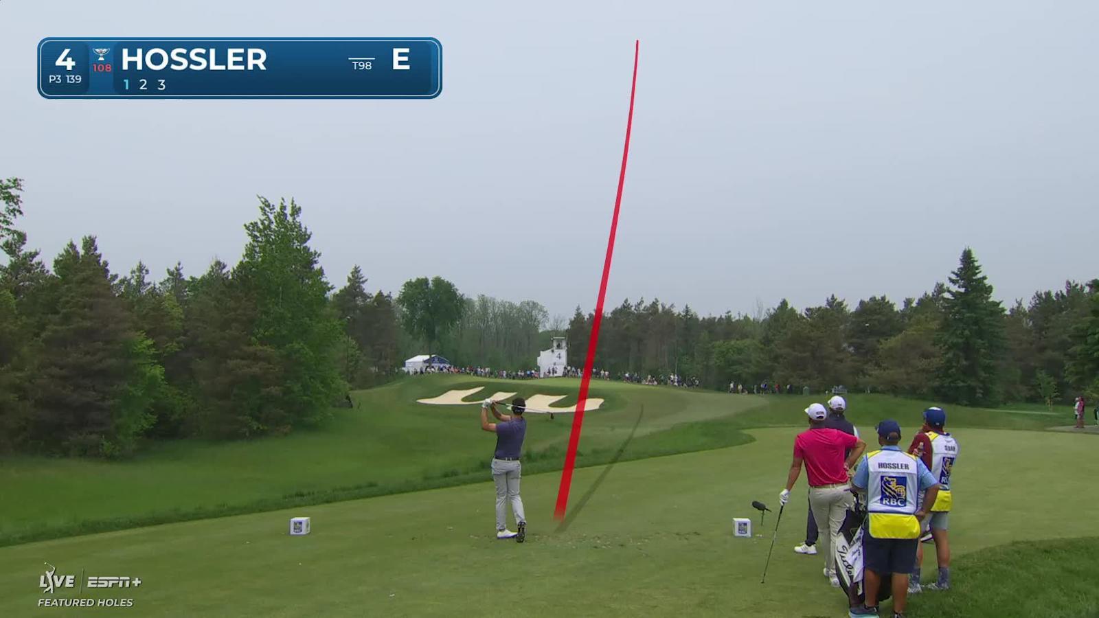 Beau Hossler nearly aces No. 4 at RBC Canadian