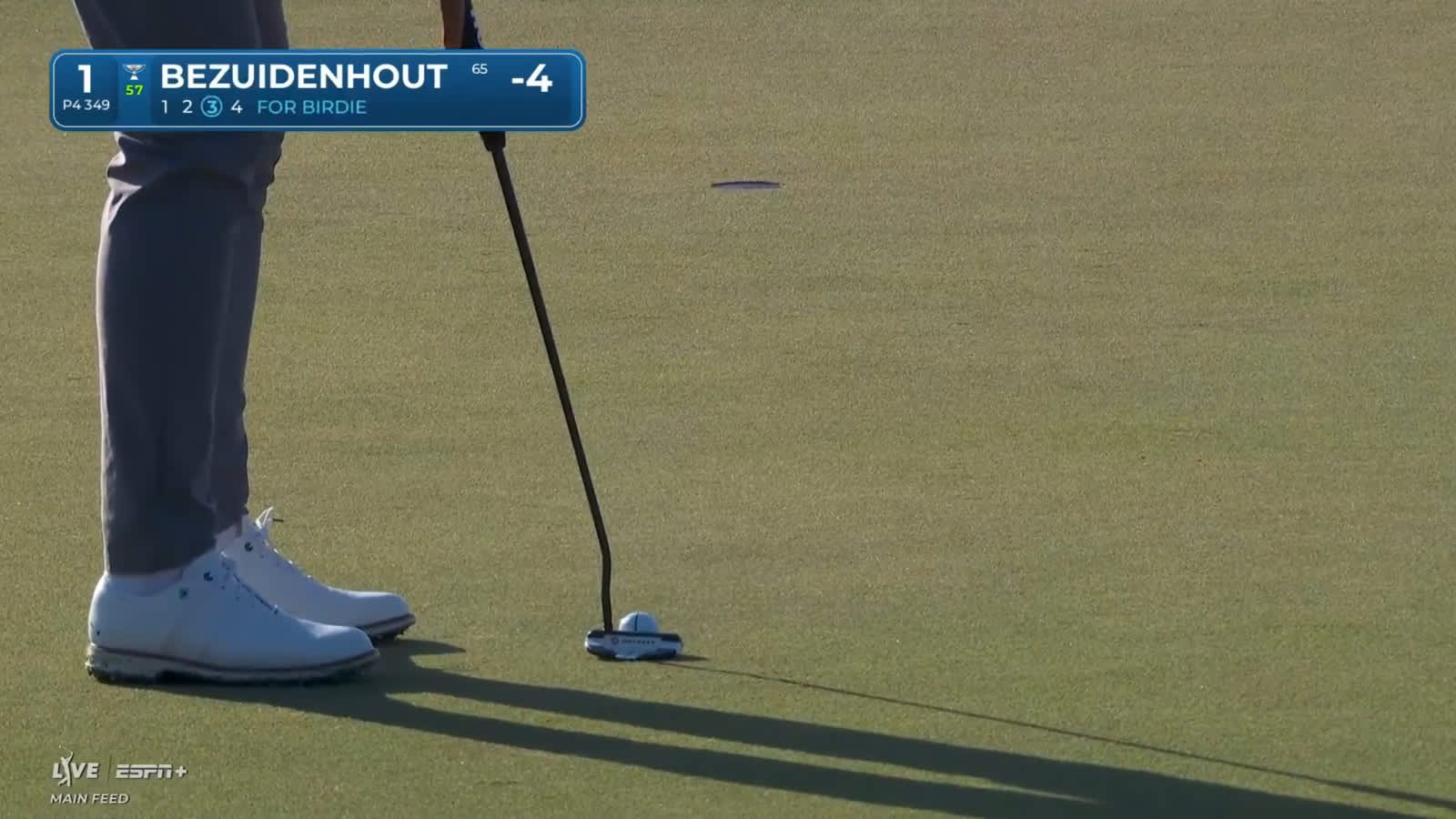 Christiaan Bezuidenhout holes 17-foot birdie putt at Cognizant Classic