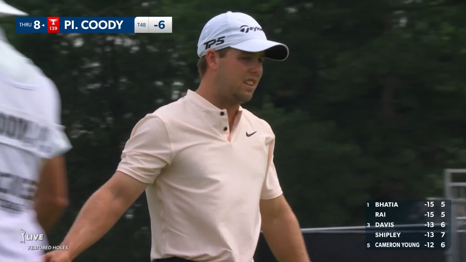 Pierceson Coody makes birdie on No. 17 at Rocket Mortgage