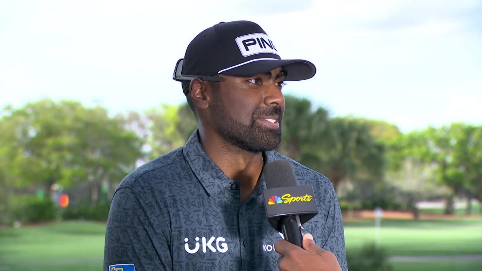 Sahith Theegala's interview after Round 1 of Arnold Palmer