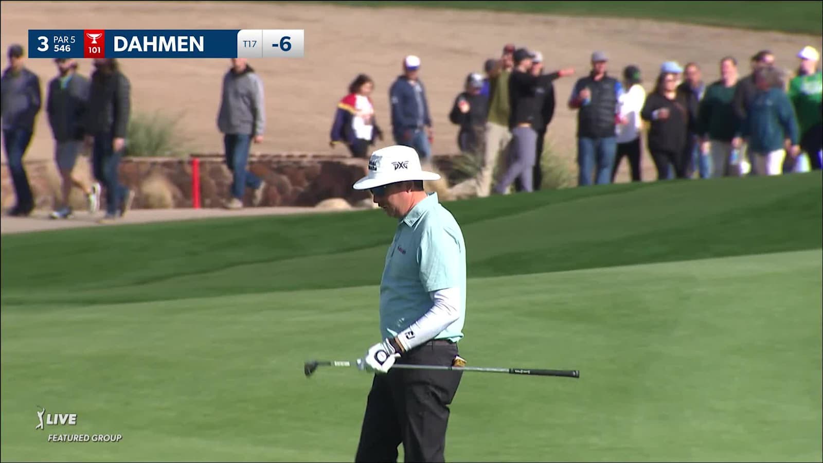 Joel Dahmen spins approach tight and birdies at WM Phoenix Open