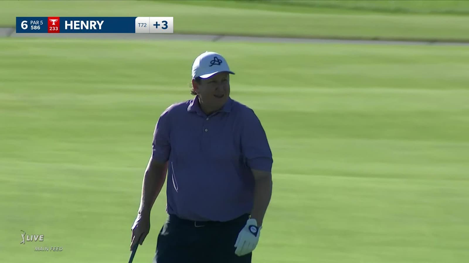 J.J. Henry dials in approach to set up birdie at 3M Open