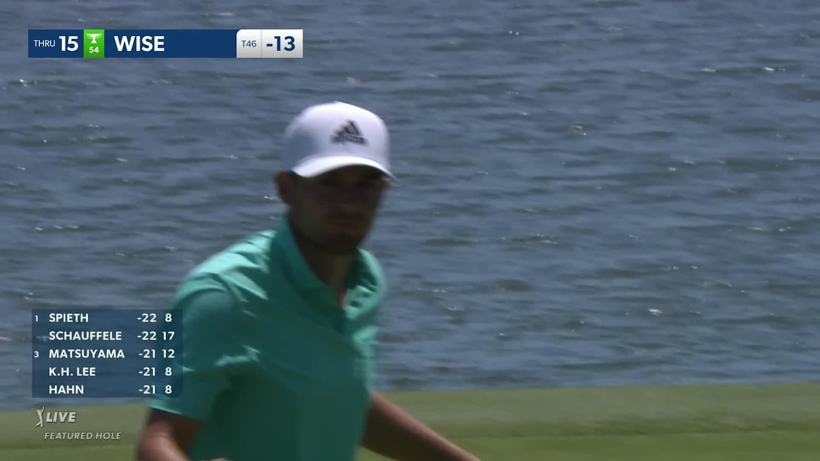 Aaron Wise makes birdie on No. 15 at AT&T Byron Nelson