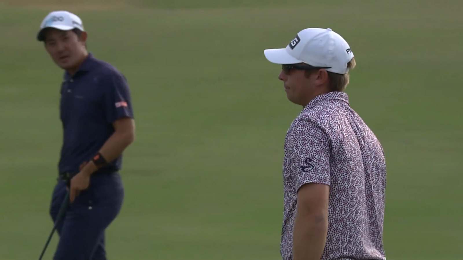 Joe Weiler sends in a birdie putt at PGA TOUR Q-School