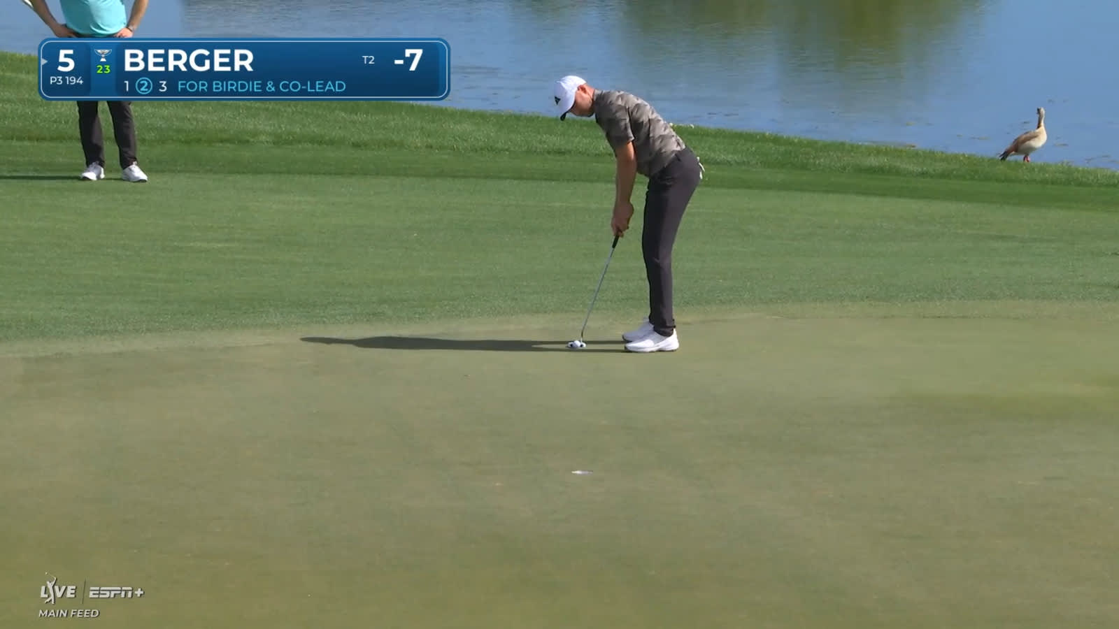 Daniel Berger pours in 15-foot birdie putt at Cognizant Classic