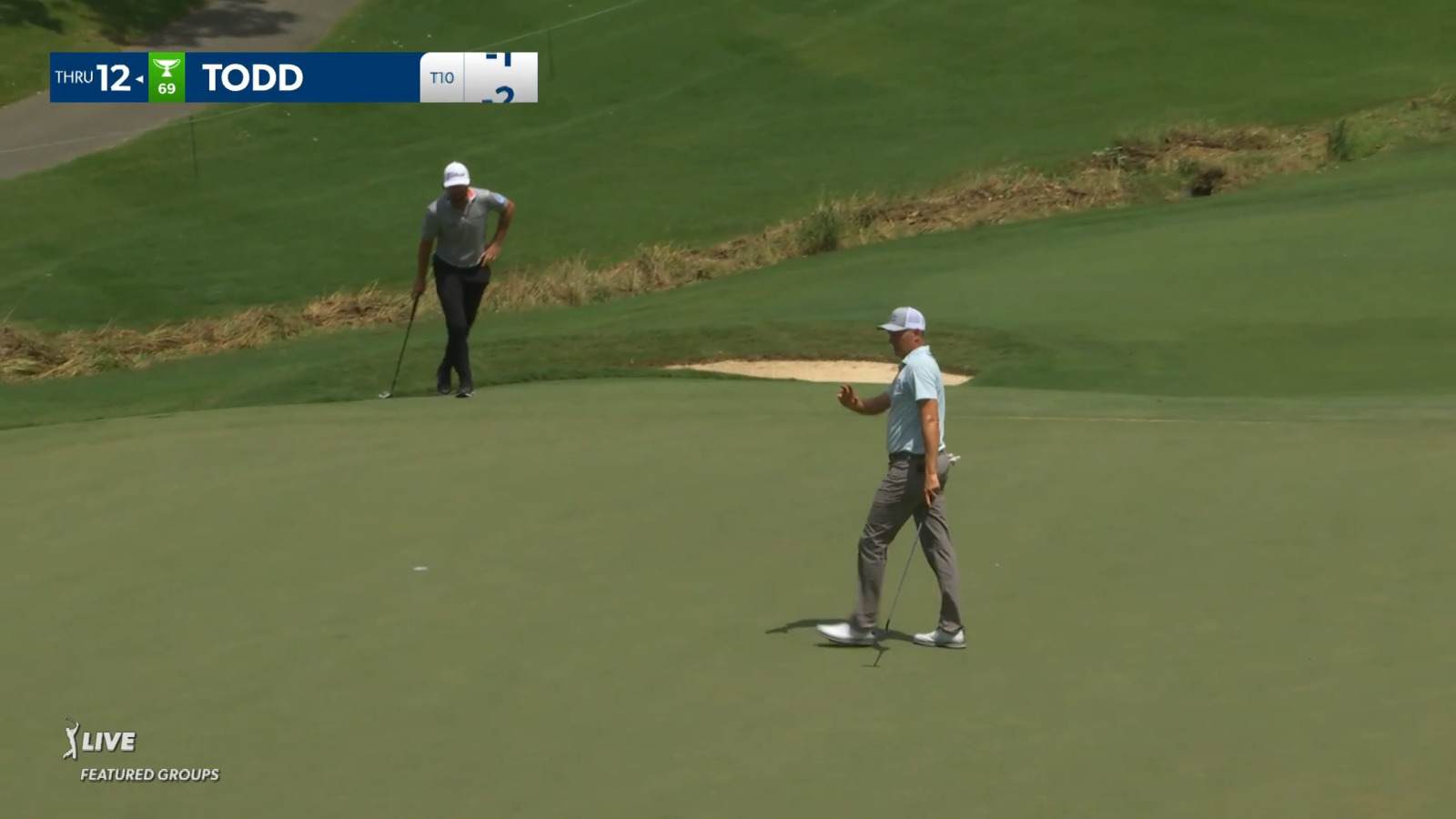 Brendon Todd makes 15-footer for birdie at Wyndham