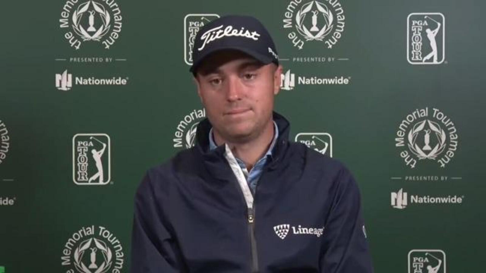 Justin Thomas on his generosity towards Mike Visacki before the Memorial
