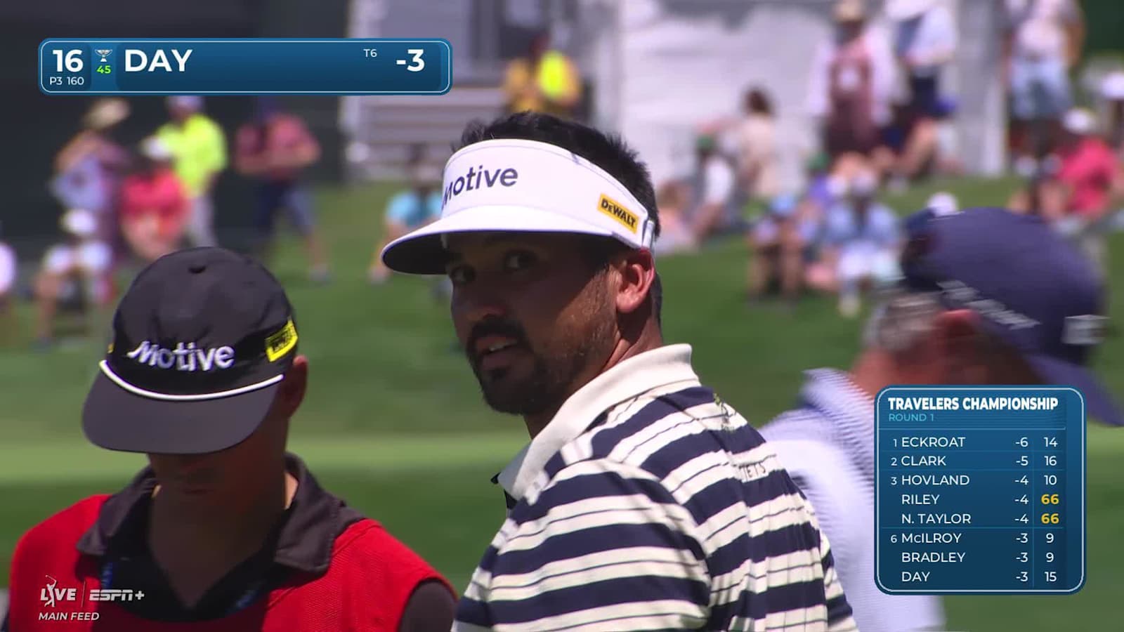 Jason Day nearly aces No. 16 at Travelers