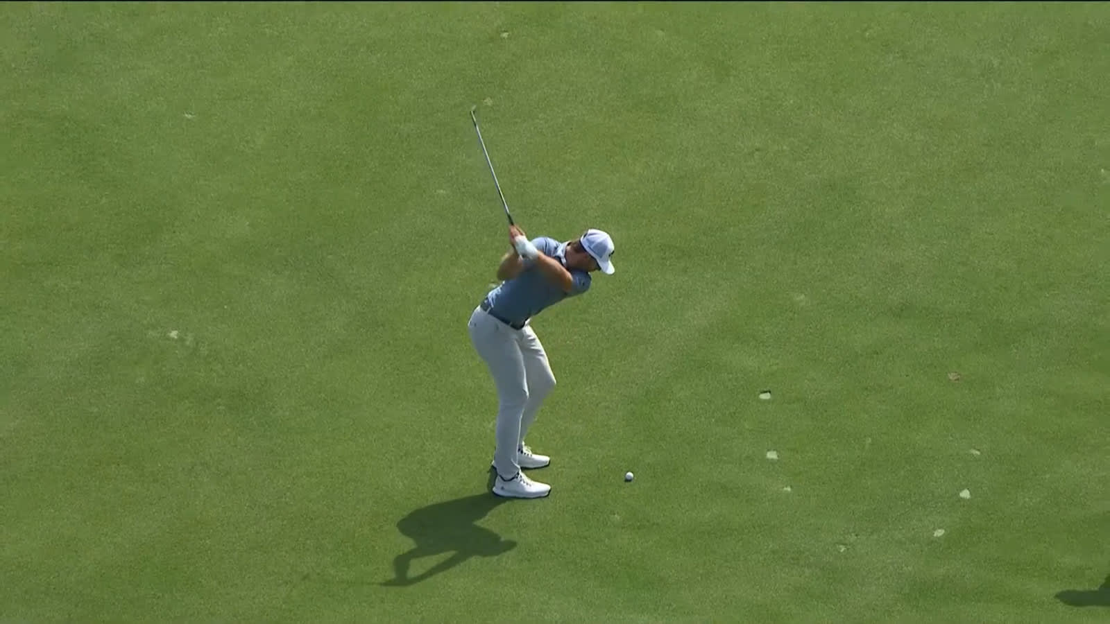 Sam Burns spins approach to set up birdie and get to 1-down at WGC-Dell Match Play