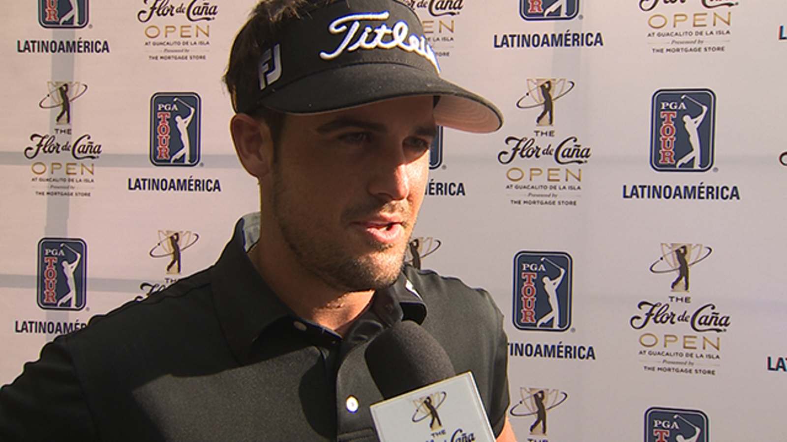 Samuel Del Val interview after Round 2 of the Flor de Caña Open