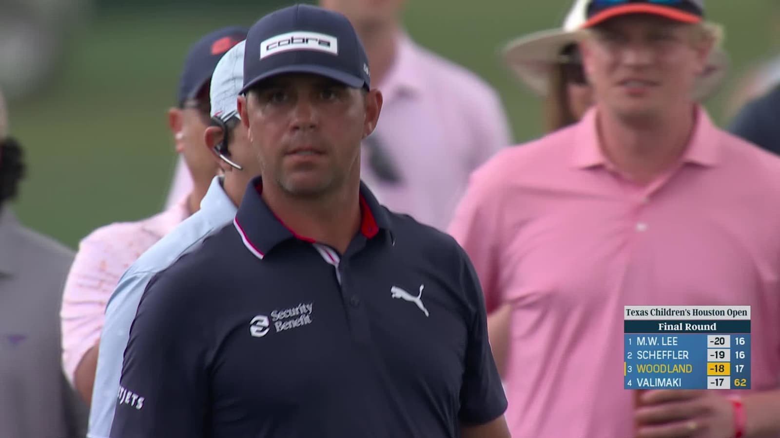 Gary Woodland throws dart and ends Sunday with birdie at Houston Open
