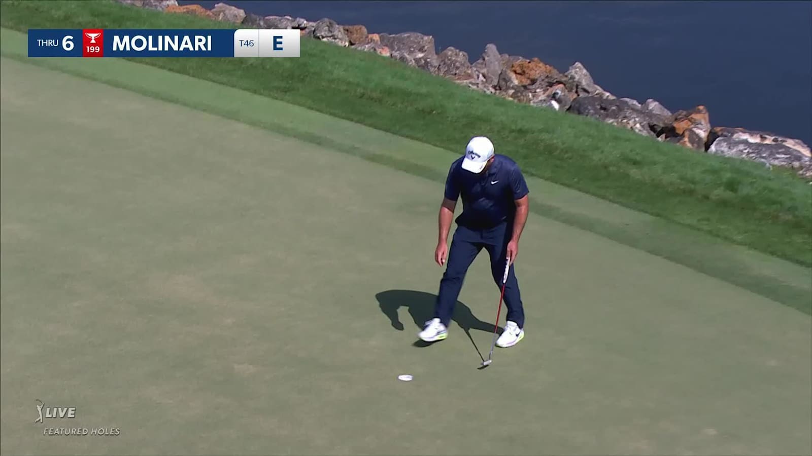 Francesco Molinari dials in wedge and birdies at Arnold Palmer