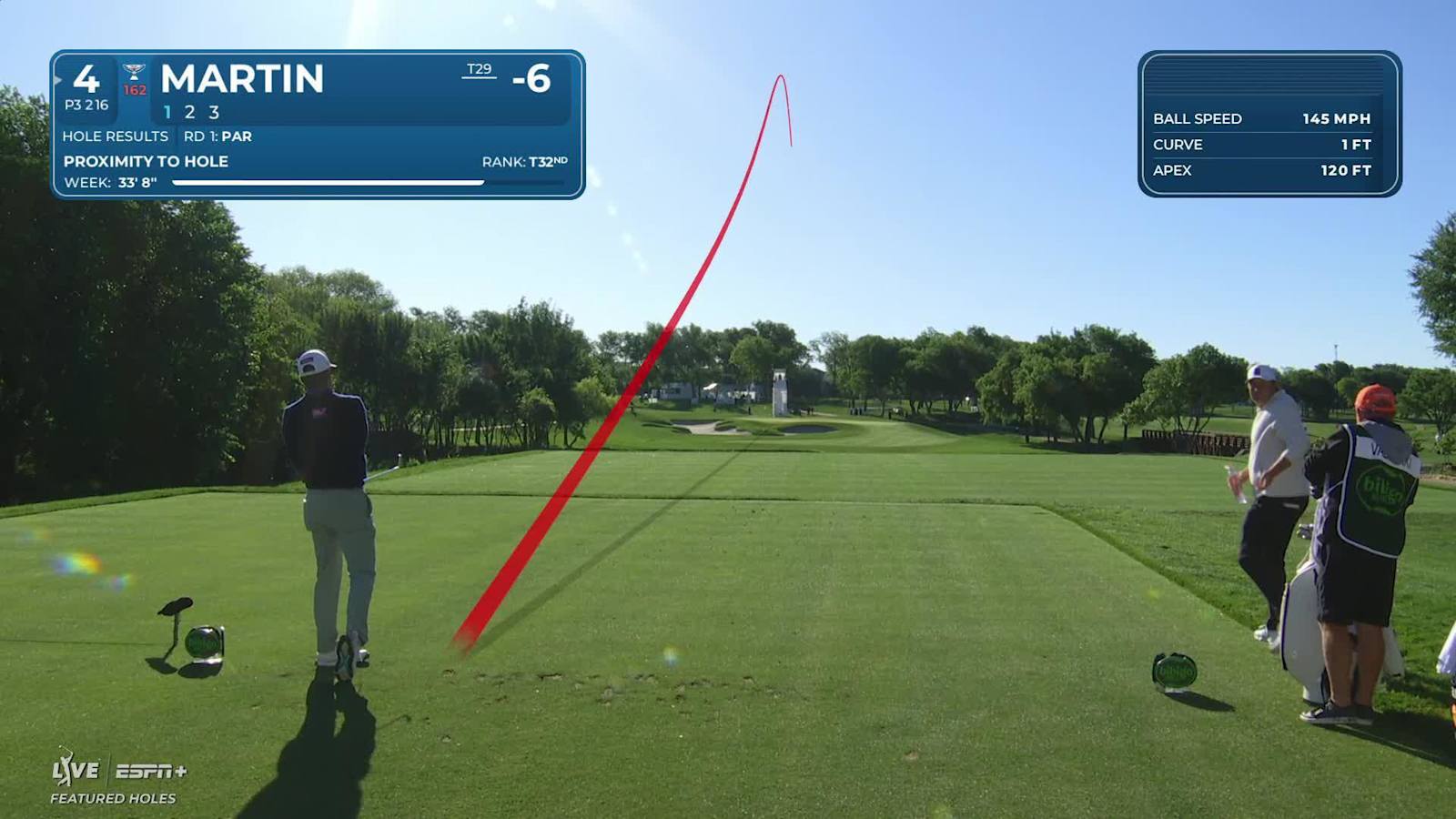 Ben Martin makes birdie on No. 4 at THE CJ CUP