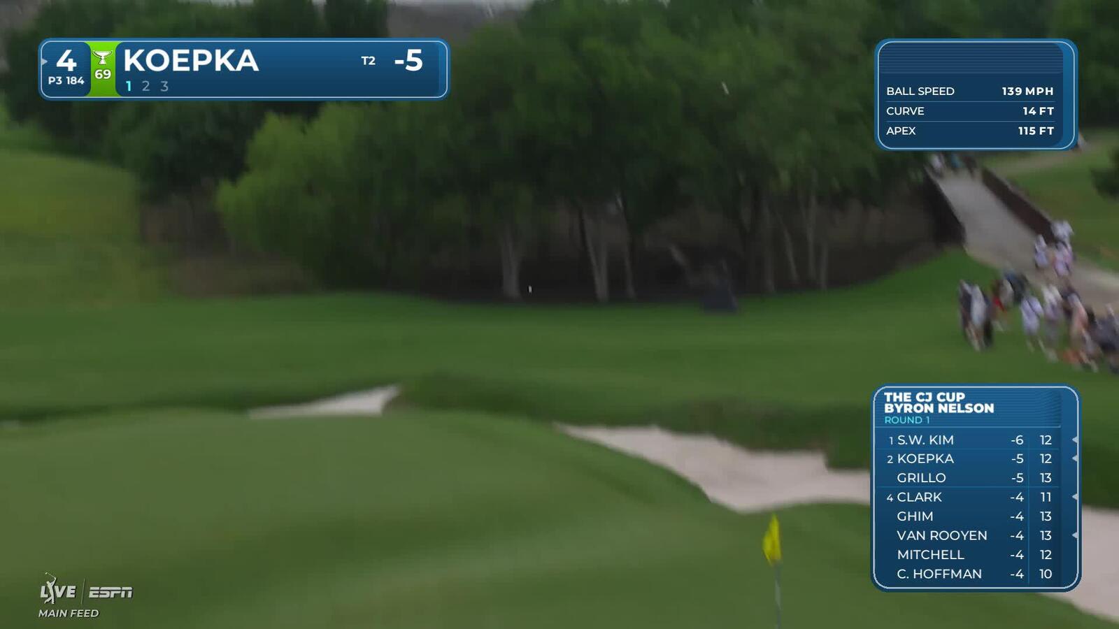 Brooks Koepka makes birdie on No. 4 at THE CJ CUP
