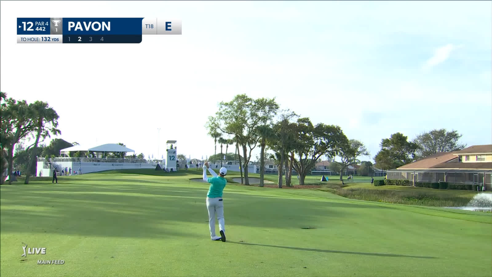 Matthieu Pavon sticks approach to set up birdie at Cognizant Classic