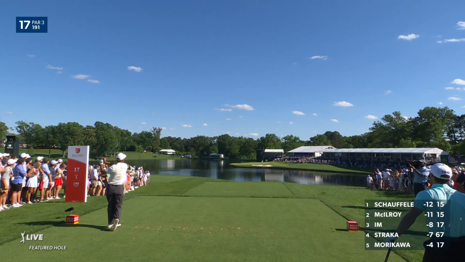 Jason Day uses nice tee shot to set up birdie at Wells Fargo