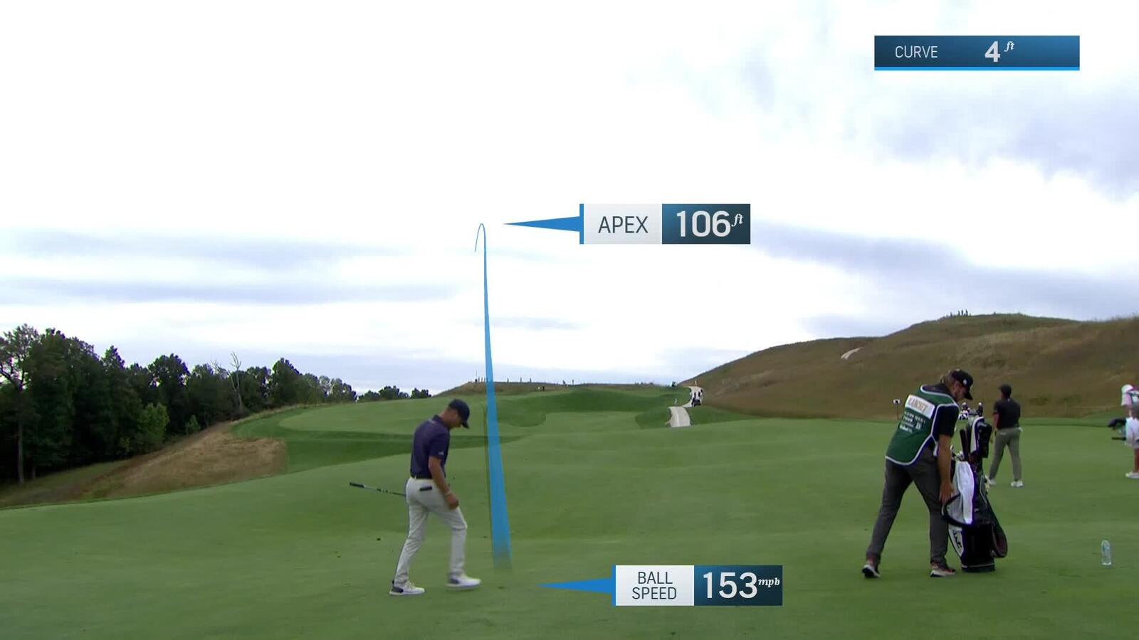 Chandler Blanchet holes out for birdie on No. 14 at Korn Ferry Tour Champ