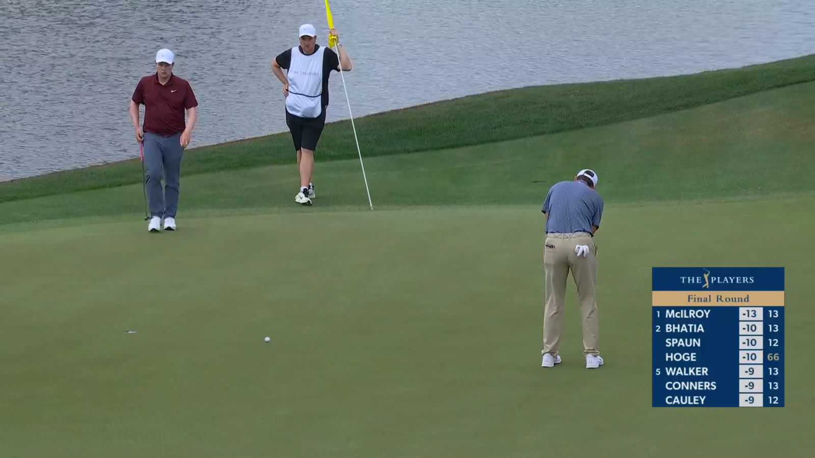 Davis Thompson converts birdie at THE PLAYERS