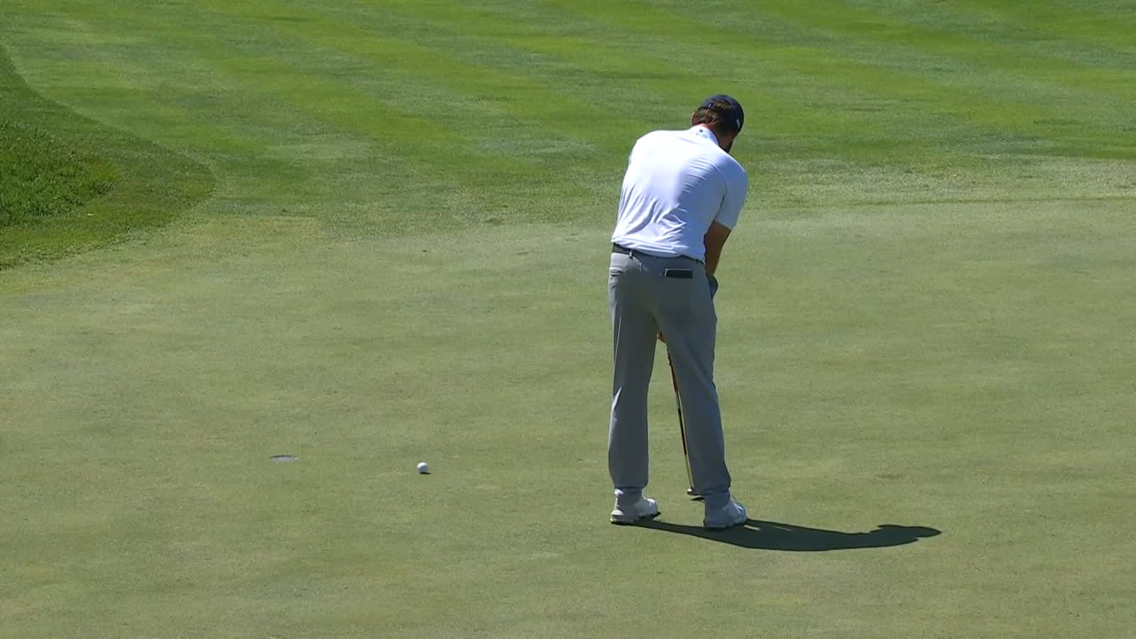 Adam Schenk makes birdie at John Deere