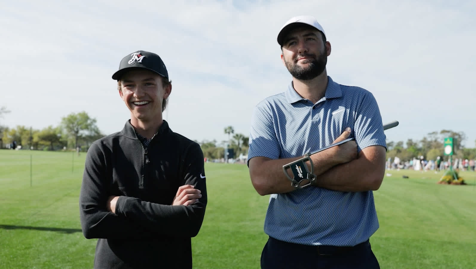 Scottie Scheffler walk-and-talk with 2023 Junior PLAYERS Champion