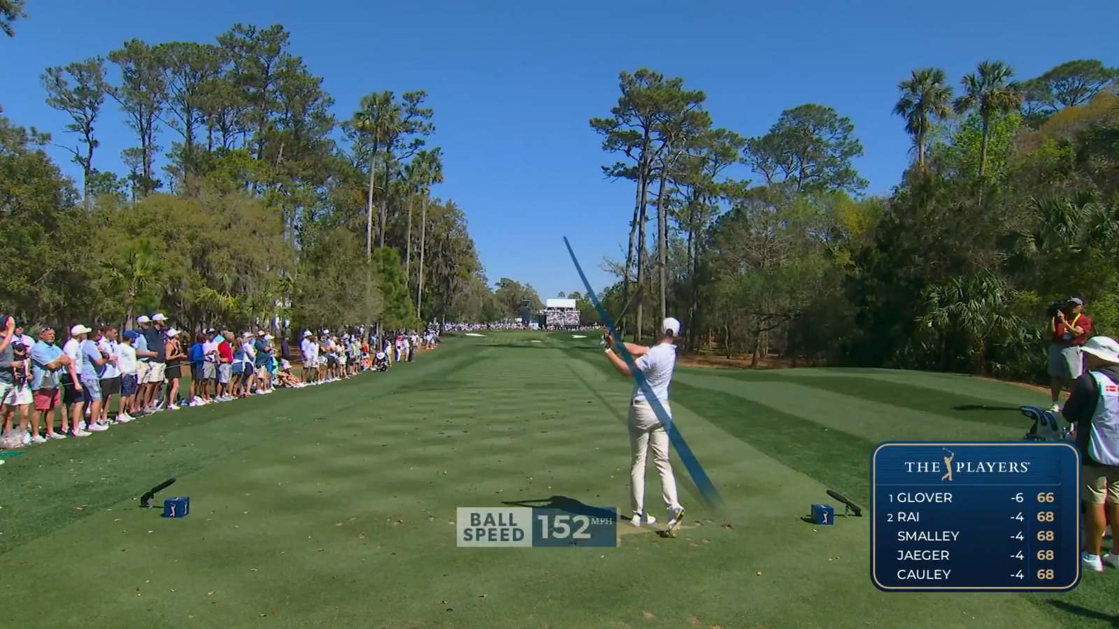 Daniel Berger's well-played tee shot sets up birdie at THE PLAYERS
