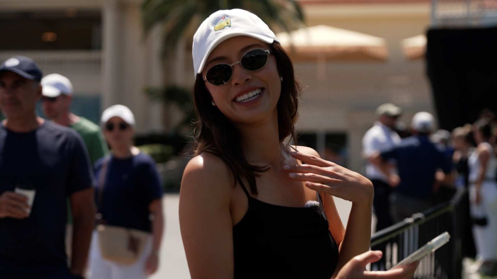 LPGA's Lily Muni He mic’d up at Cadillac Championship