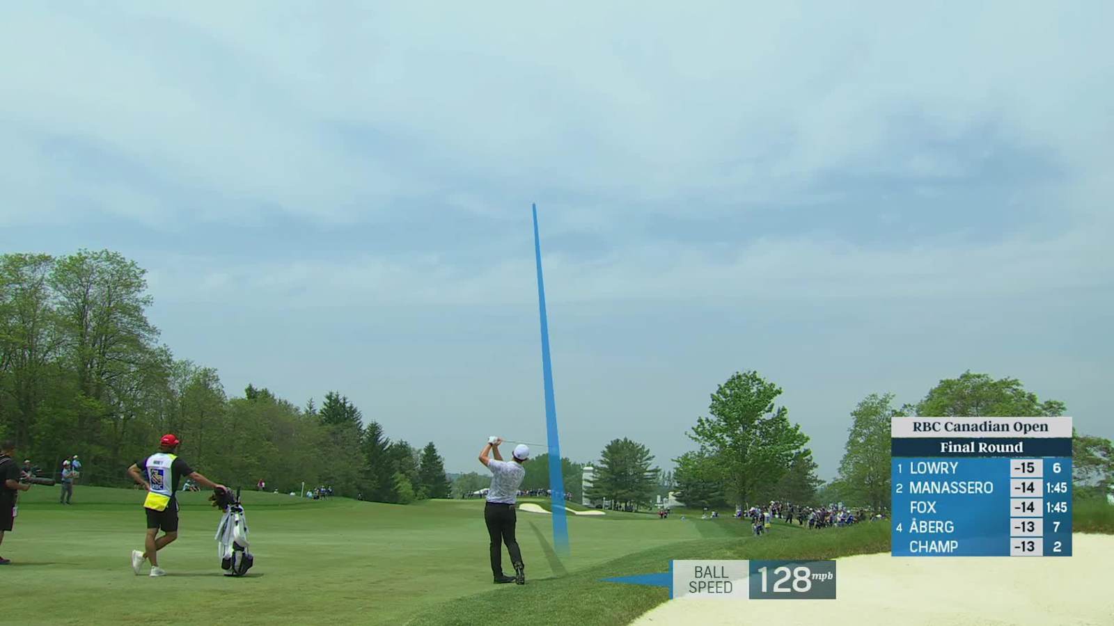 Rico Hoey makes birdie on No. 1 at RBC Canadian