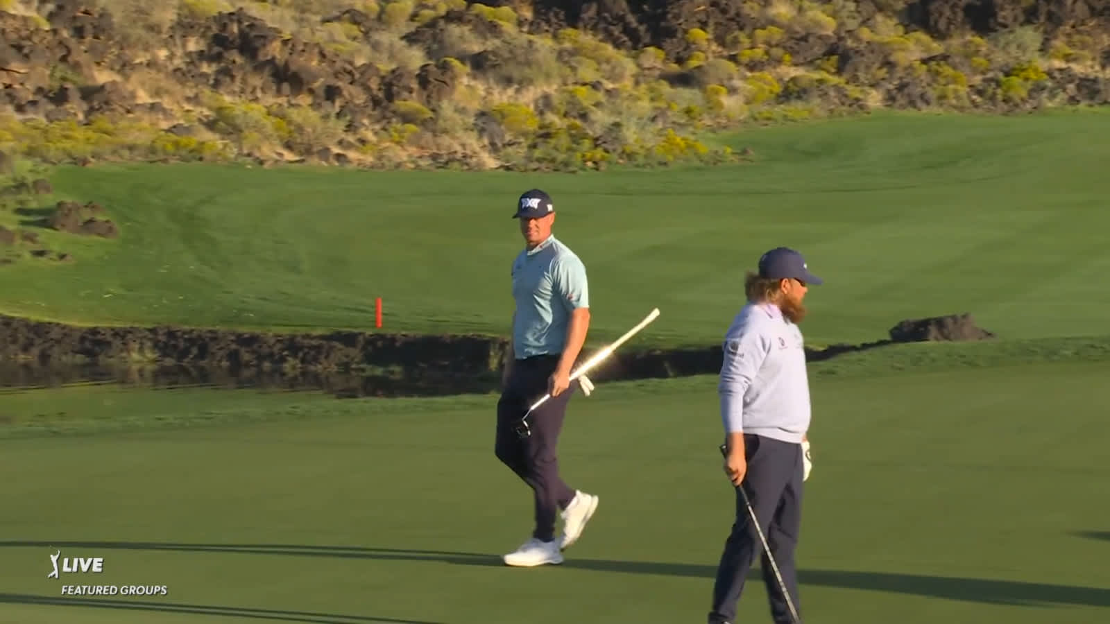Patrick Fishburn nearly holes 144-yard approach at Black Desert