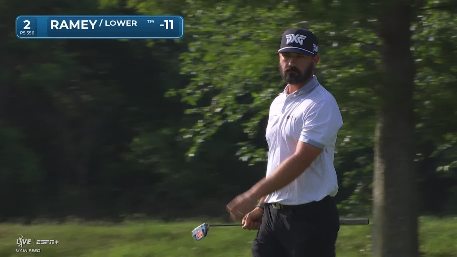 Chad Ramey makes birdie on No. 2 at Zurich Classic