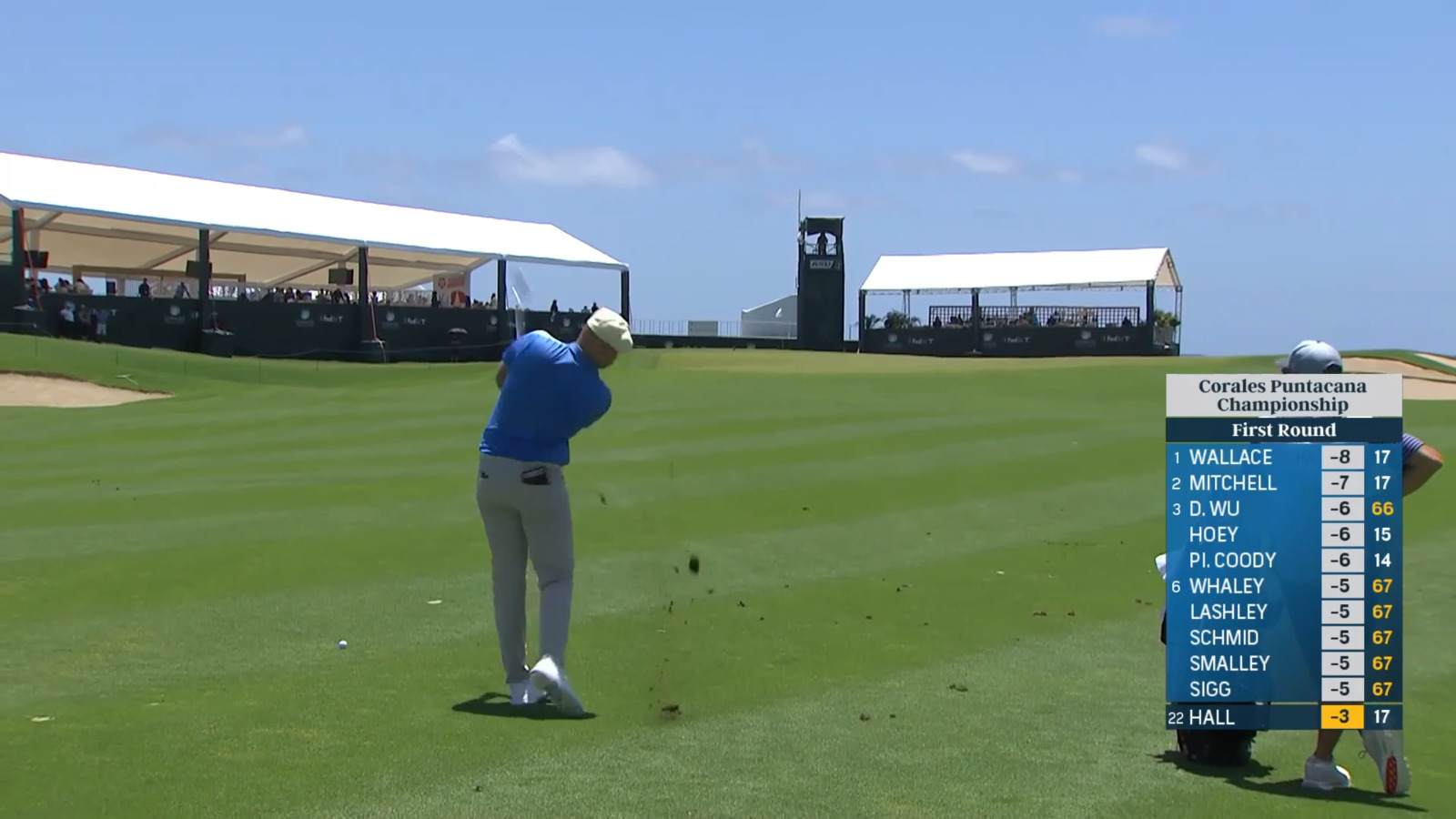 Harry Hall ends opening round with birdie at Corales Puntacana