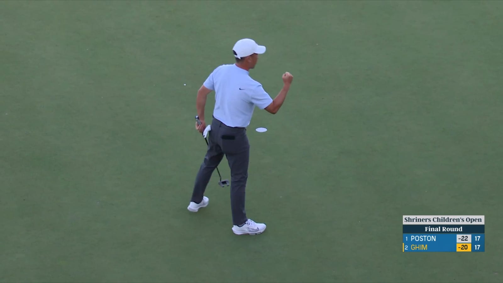 Doug Ghim's excellent approach leads to clutch birdie at Shriners Children's Open