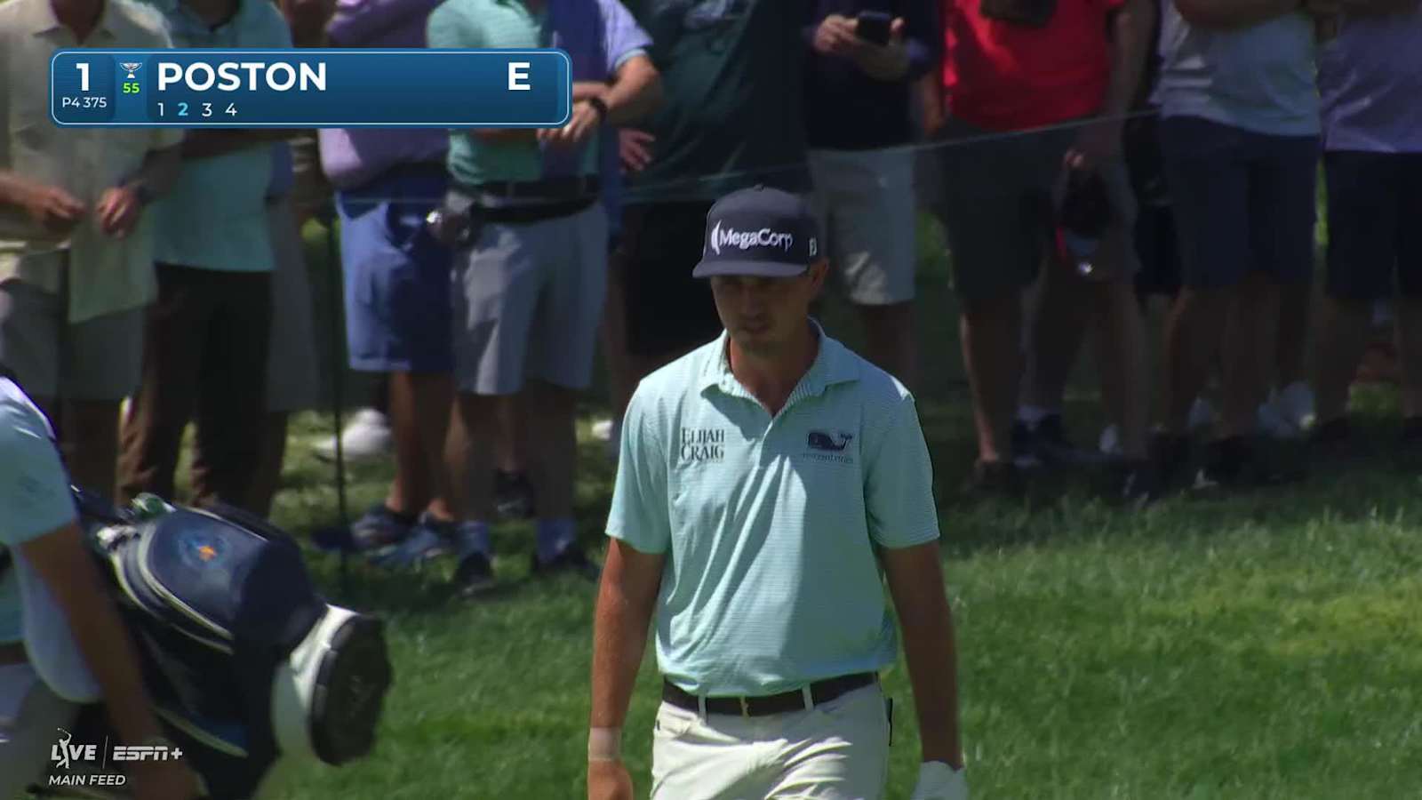 J.T. Poston makes birdie on No. 1 at Truist Championship