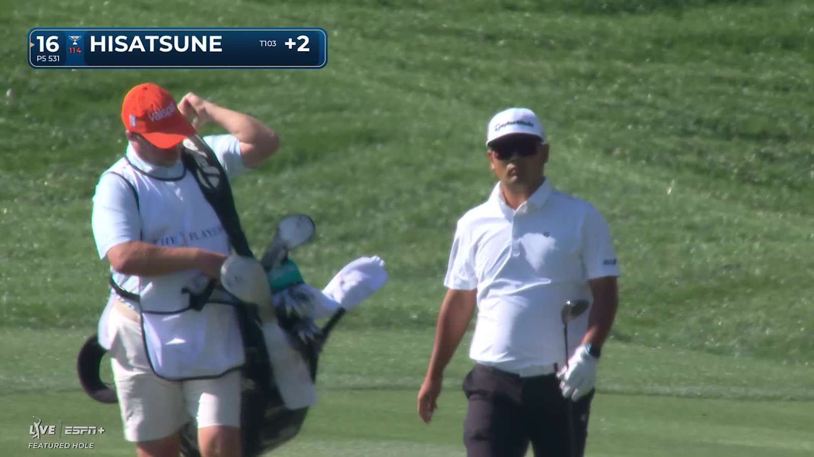 Ryo Hisatsune gets up-and-down for birdie at THE PLAYERS