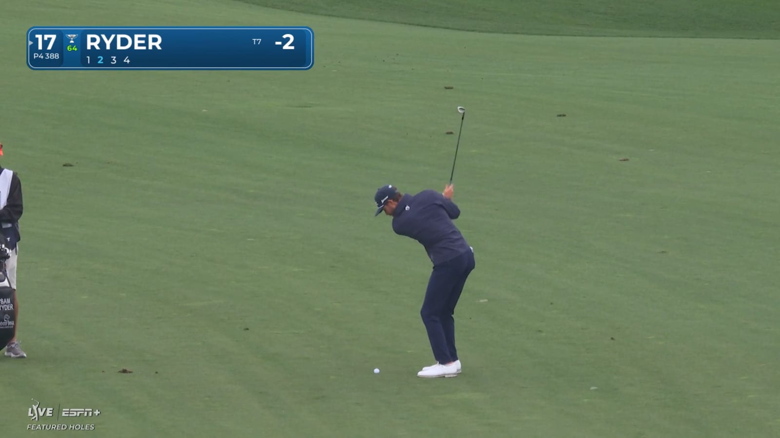 Sam Ryder's nice approach leads to birdie at Houston Open