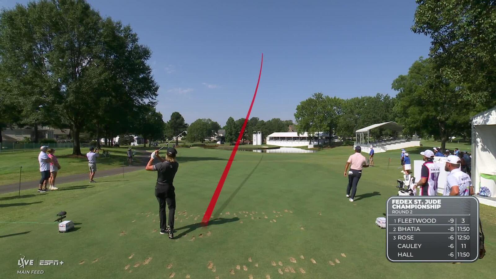 Jake Knapp makes birdie on No. 11 at FedEx St. Jude