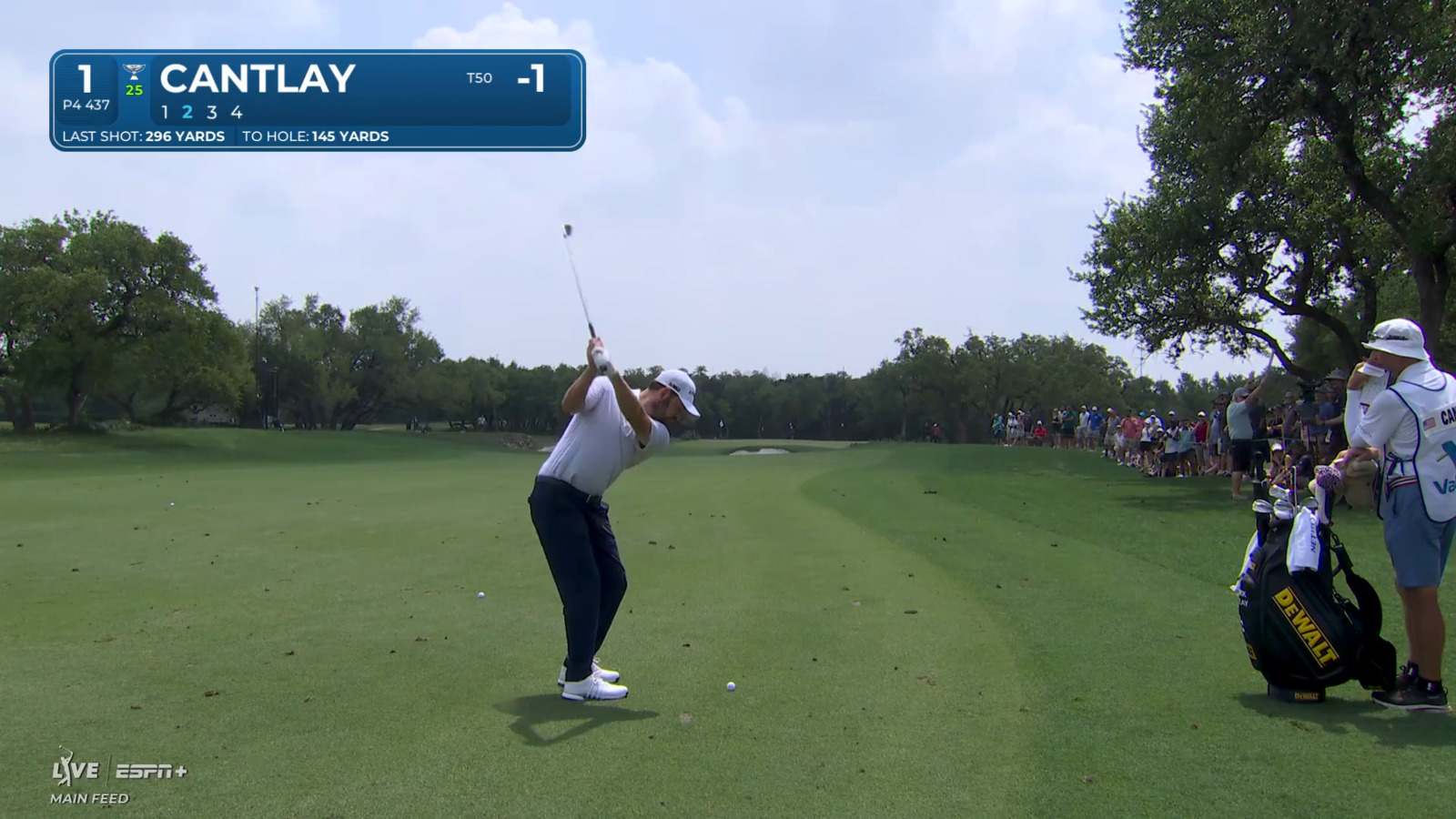 Patrick Cantlay's stellar approach yields tap-in birdie at Valero