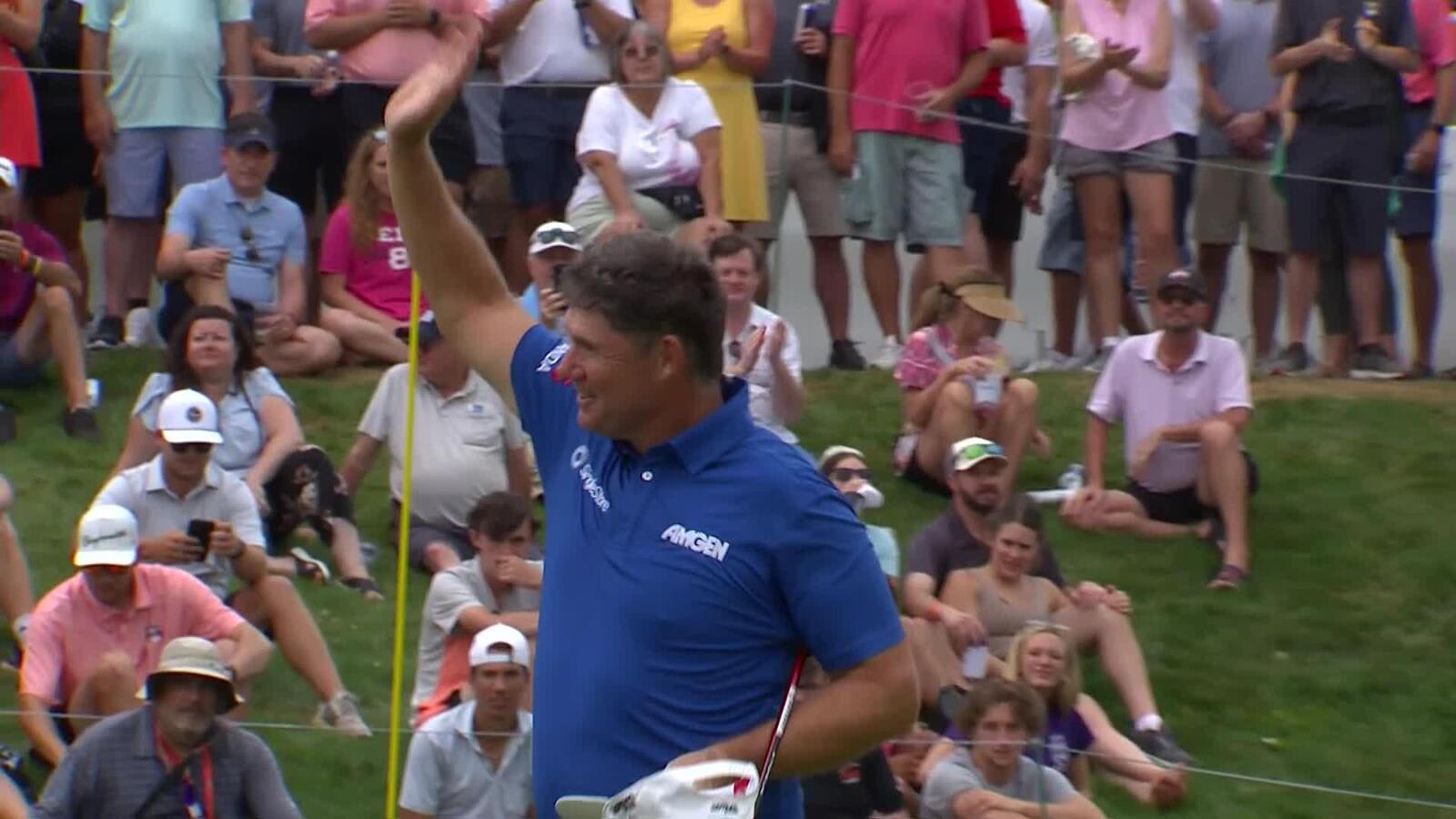 Padraig Harrington pars the last to secure 3-peat at DICK'S Open