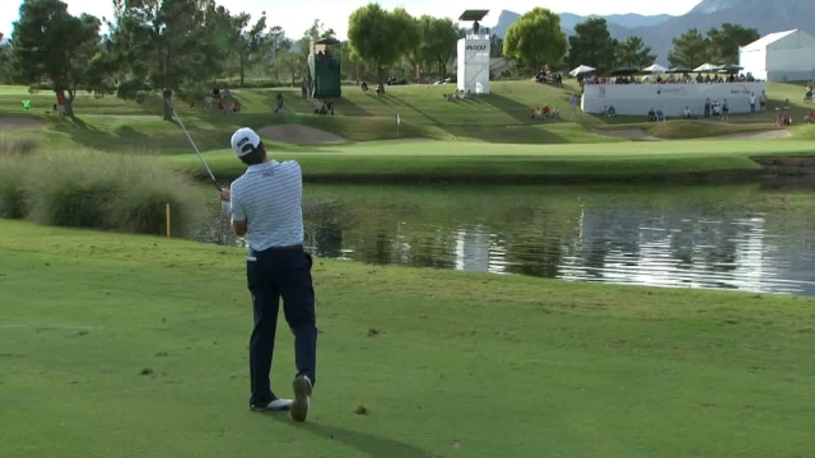 Ben Martin spins approach back to 4 feet at Shriners