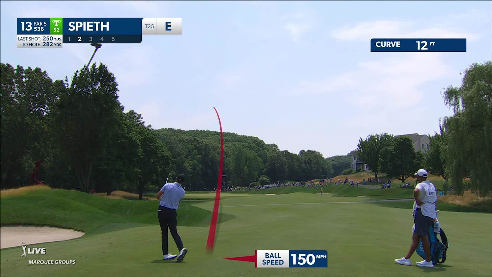 Jordan Spieth navigates No. 13 to make birdie at Travelers