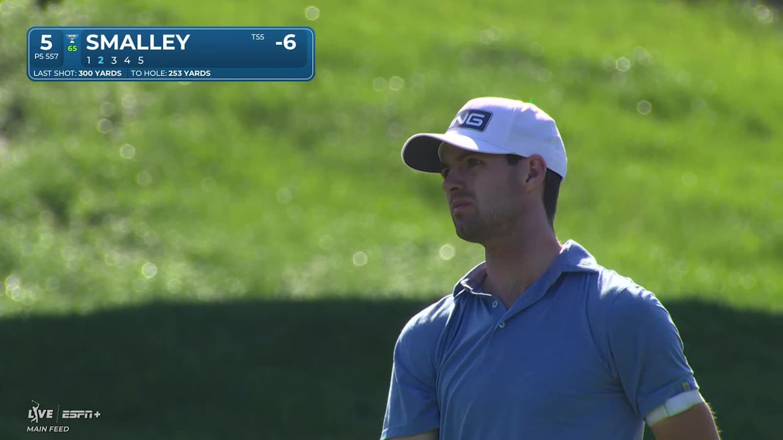 Alex Smalley holes out for birdie from 16 feet at THE CJ CUP