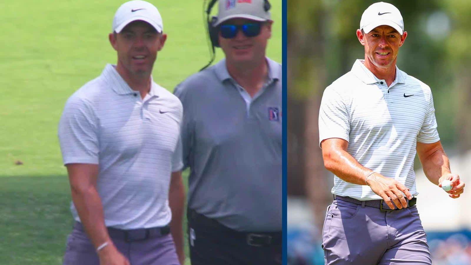 Rory Mcilroy's unbelievable lip-out from 195-yards at RBC Heritage