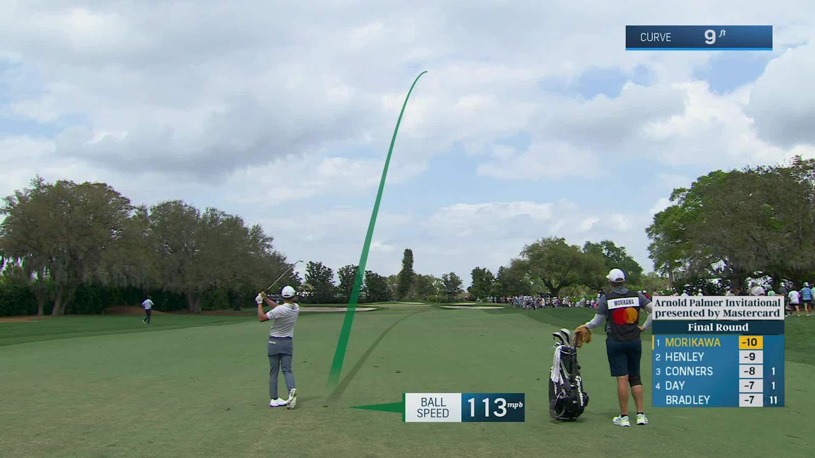 Collin Morikawa's bunker birdie hole-out to open Sunday at Arnold Palmer Invitational