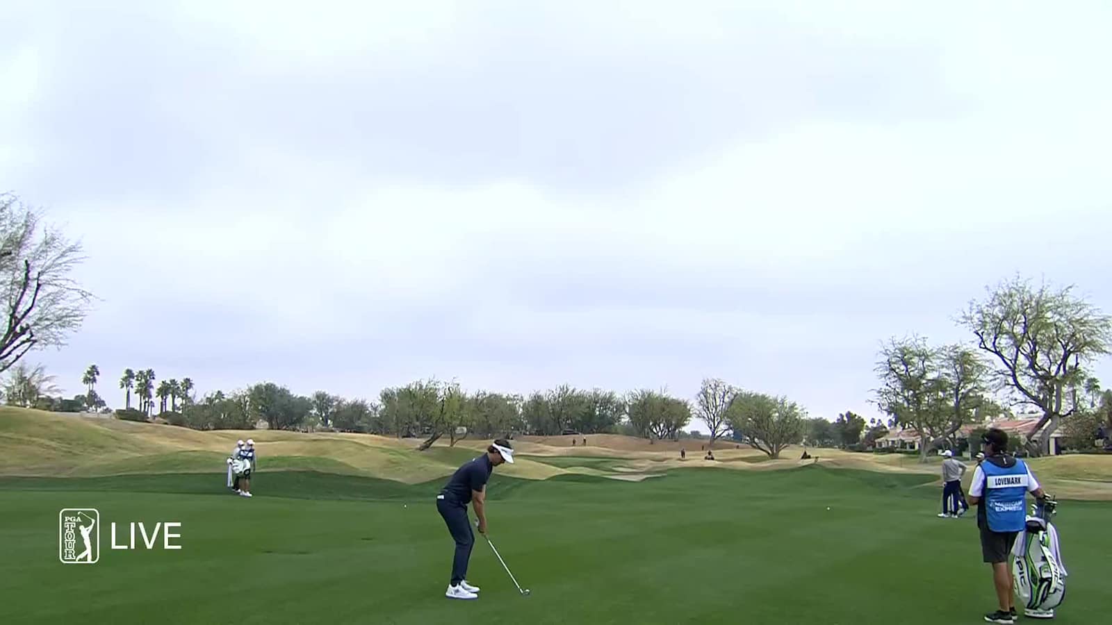 Jamie Lovemark sticks approach to set up birdie at The American Express 