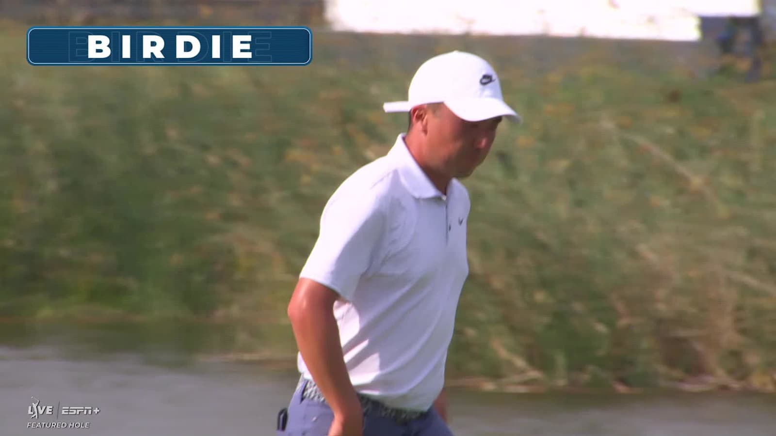 Doug Ghim makes birdie on No. 17 at Zurich Classic