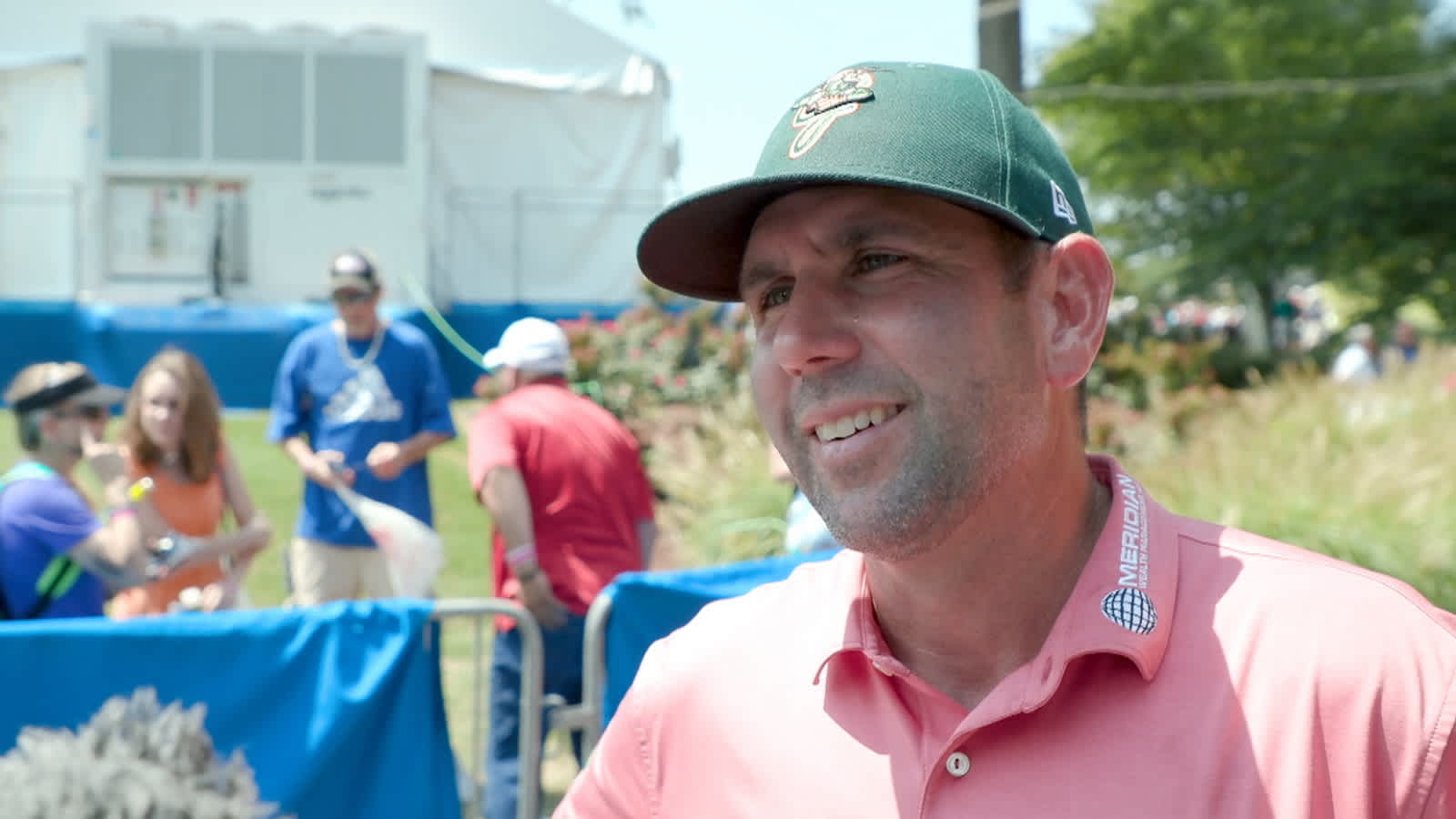 Josh Teater interview after Round 1 of Wyndham