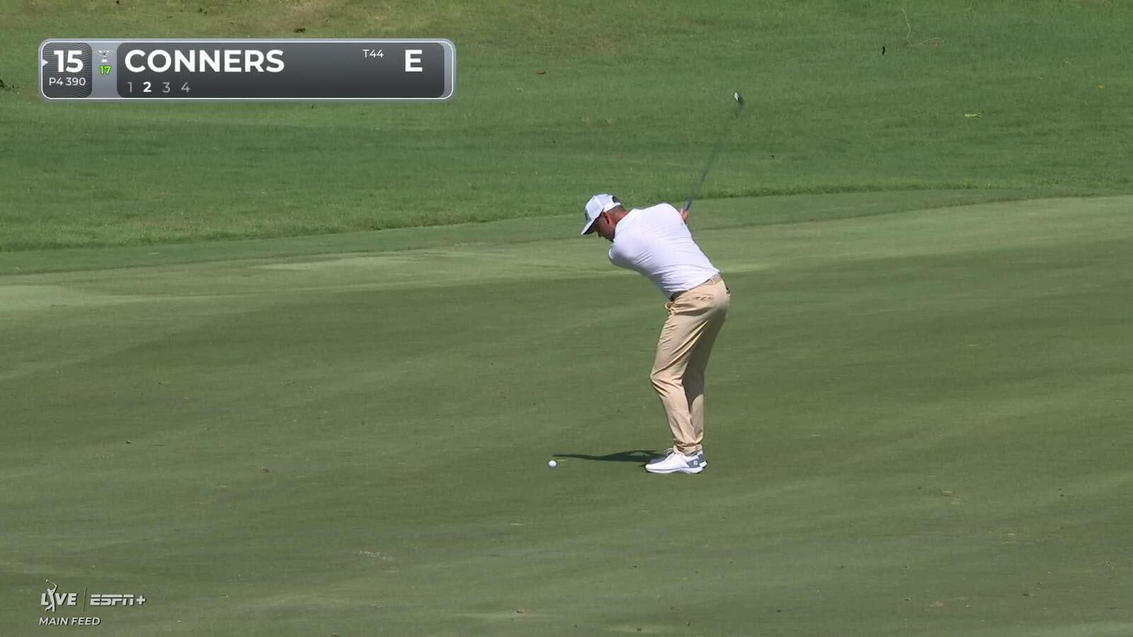 Corey Conners makes birdie on No. 15 at FedEx St. Jude